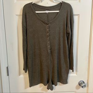 Aerie | Green Sleep Romper